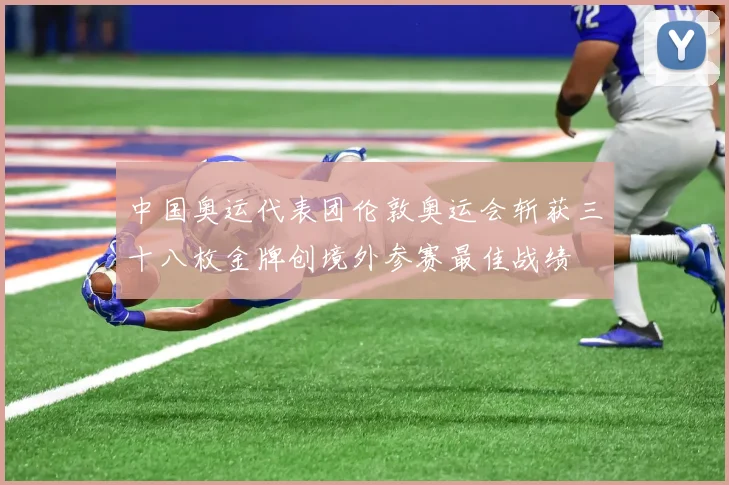 中国奥运代表团伦敦奥运会斩获三十八枚金牌创境外参赛最佳战绩